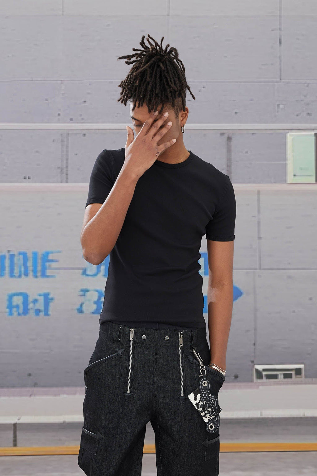 DND4DES Essential Ribbed Slim-Fit T-Shirt