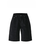 PMW Corduroy Straight-Leg Shorts