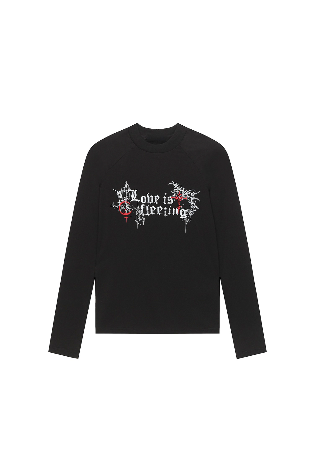 CLP Gothic Graphic Fitted Long Sleeve Tee