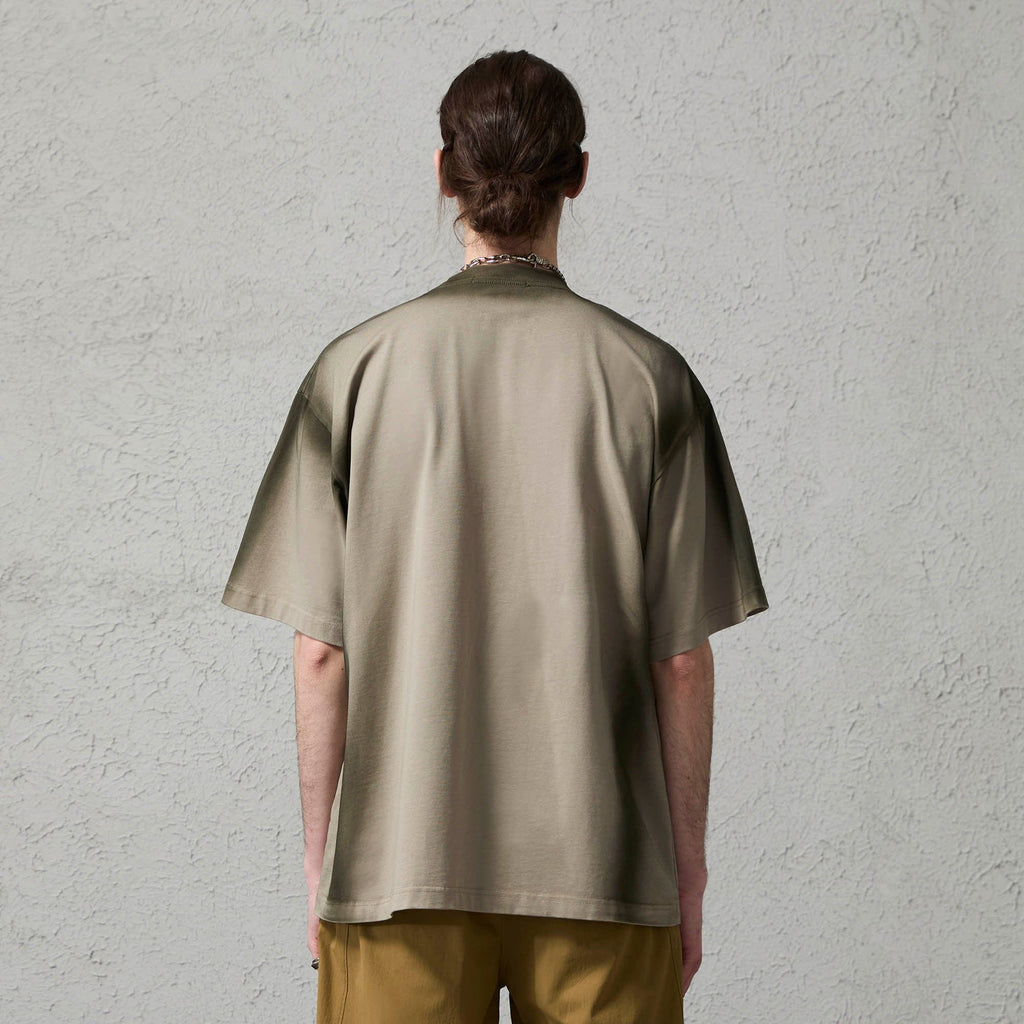 ORGANIC EMOTION Spray-Faded Ticket Graphic T-Shirt