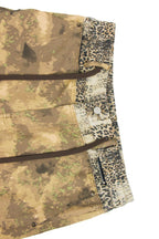 RELABEL Leopard Panel Camo Cargo