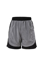 F2CE Metallic Nylon Panel Shorts