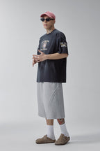 F2CE Curved Spliced Drawstring Shorts