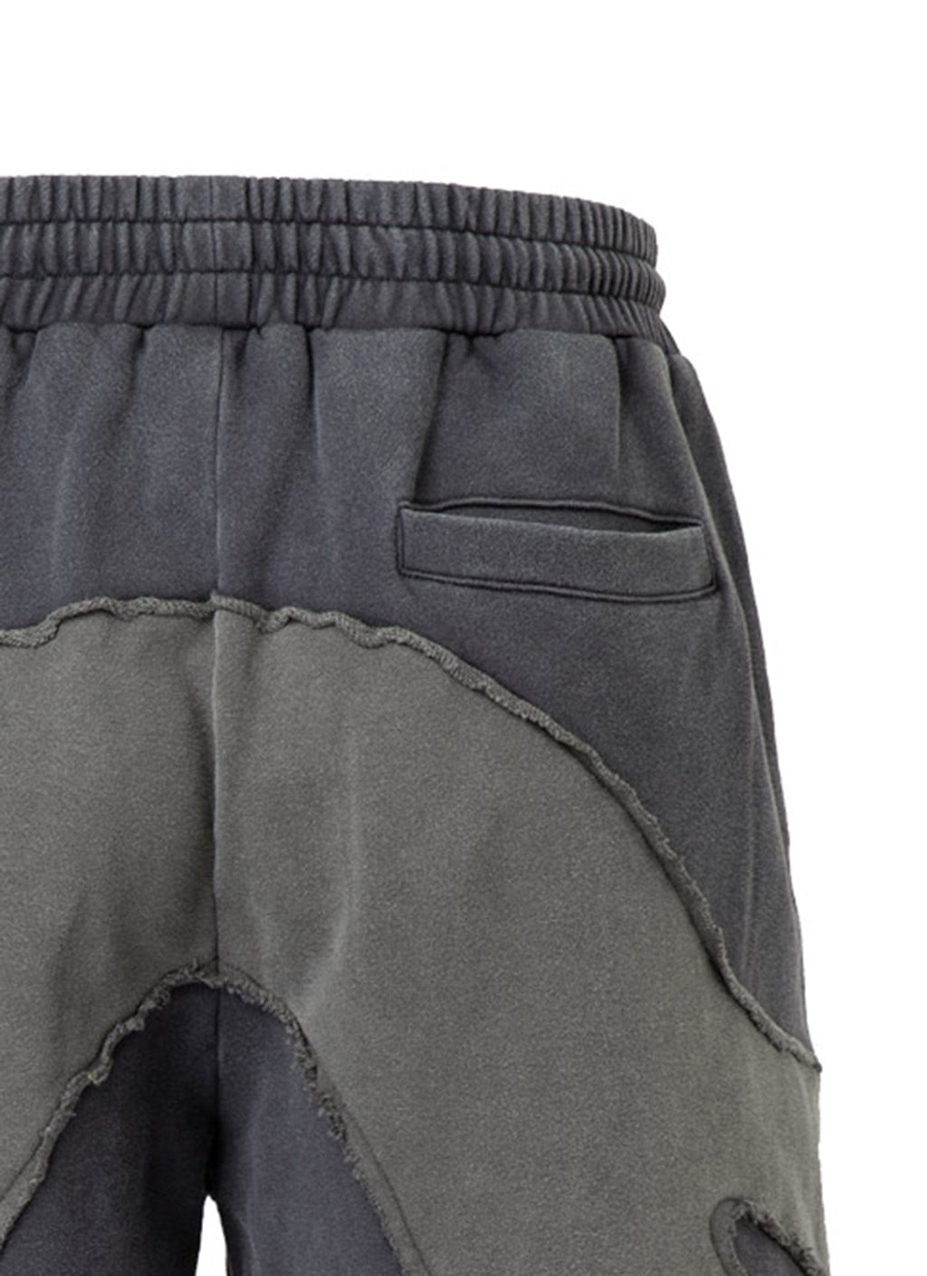 F2CE Distressed Spliced Shorts
