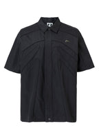F2CE Spliced Metal Logo Half Shirt