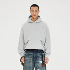 CATSSTAC Totem-Trimmed Kangaroo Pocket Hoodie