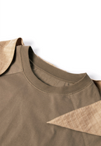 RELABEL Deconstructed Scarf Long-Sleeve Tee