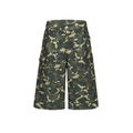 CYCYCY Camo Wide-Leg Cargo Shorts