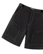 ENSHADOWER Deconstructed Multi Pockets Utility Shorts