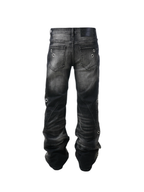 VINKID Star Paneled Moto Jeans