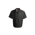 SSIN7 Satin Spliced V-Neck Half Shirt