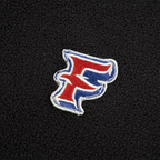 F2CE Embroidered LOGO Patch Half-Zip Fleece Hoodie