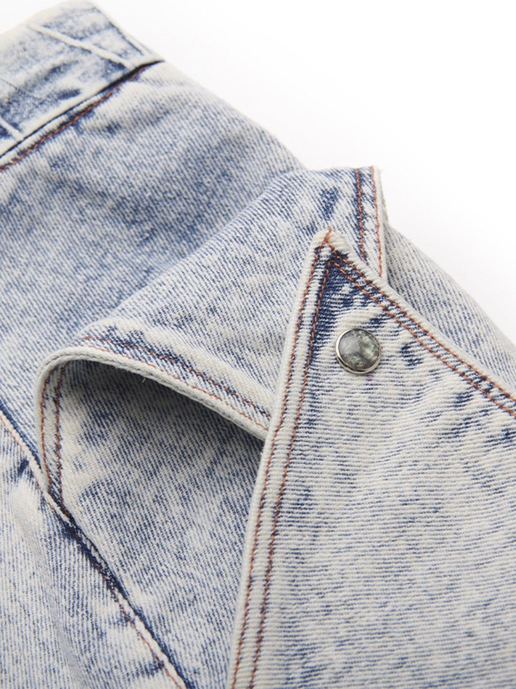 DND4DES Deconstructed Rose Petals Washed Jeans