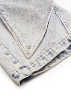 DND4DES Deconstructed Rose Petals Washed Jeans