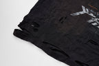 ULIPERY Distressed Glow Crinkled T-Shirt