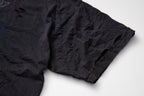 ULIPERY Distressed Glow Crinkled T-Shirt