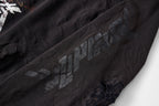 ULIPERY Distressed Glow Crinkled Hoodie