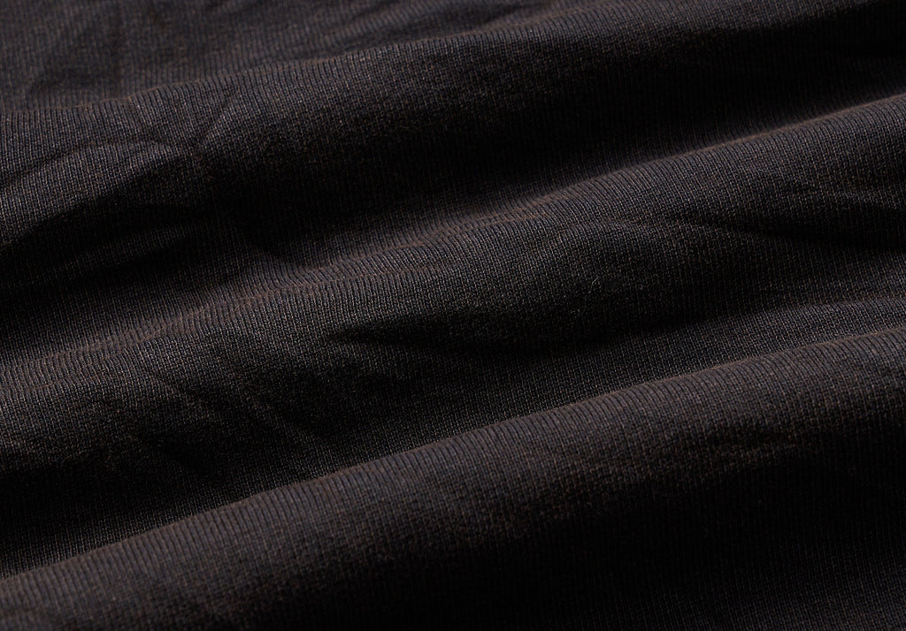 ULIPERY Distressed Glow Crinkled Hoodie