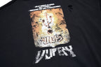 ULIPERY Distressed USB Graphic Hoodie
