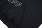 ULIPERY Distressed USB Graphic Hoodie