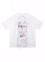 DAMAGE ASIA Ex Machina Graphics Oversized T-Shirt