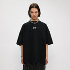 OVDY Wing Embroidered Patch Oversized T-Shirt