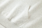BONELESS Floral Embroidered Fleece-Lined Hoodie