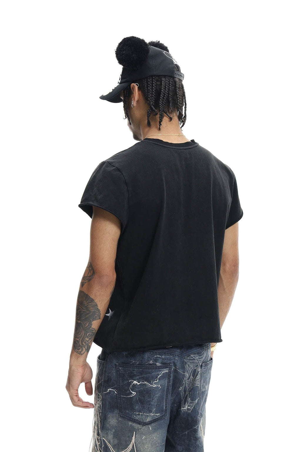 DND4DES Distressed Punk Star T-Shirt