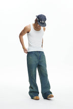 DND4DES Ocean Star Straight-Leg Jeans