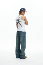DND4DES Ocean Star Straight-Leg Jeans