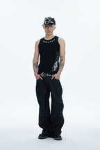 DND4DES Cross Graphic Tank Top