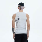 DND4DES Cross Graphic Tank Top