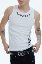 DND4DES Cross Graphic Tank Top