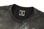 BONELESS Graffiti Distressed Washed T-Shirt