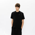 KREATE Contrast Saddle-Stitch Knit Tee