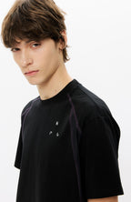 KREATE Contrast Saddle-Stitch Knit Tee