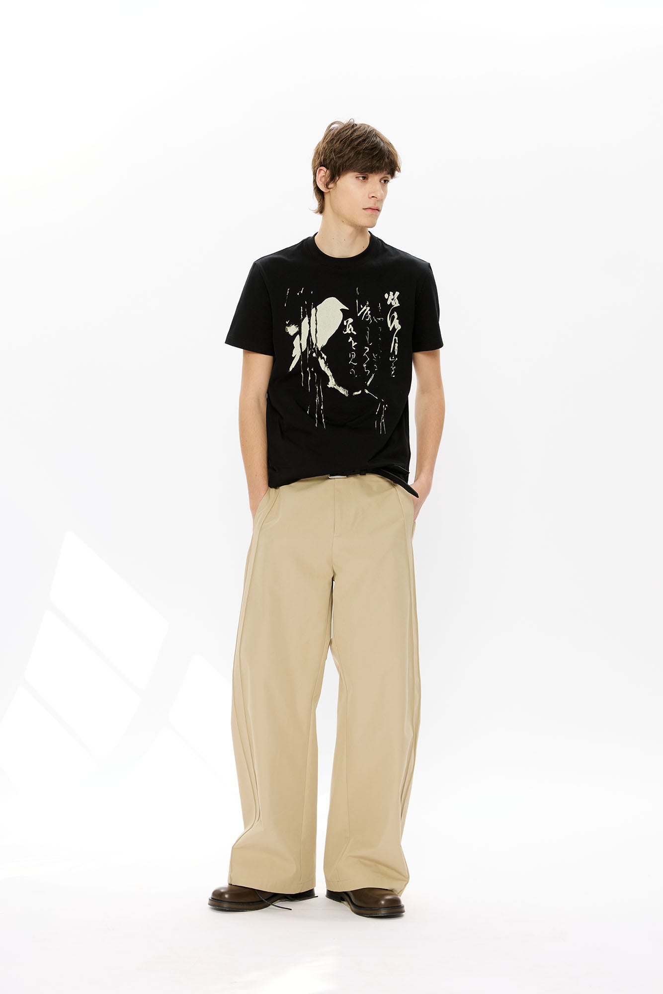 KREATE Brushstroke Graphic Sorona Quick-Dry Tee