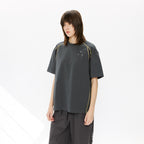 KREATE Contrast Saddle-Stitch Knit Tee