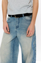 KREATE Totem Embroidered Jeans
