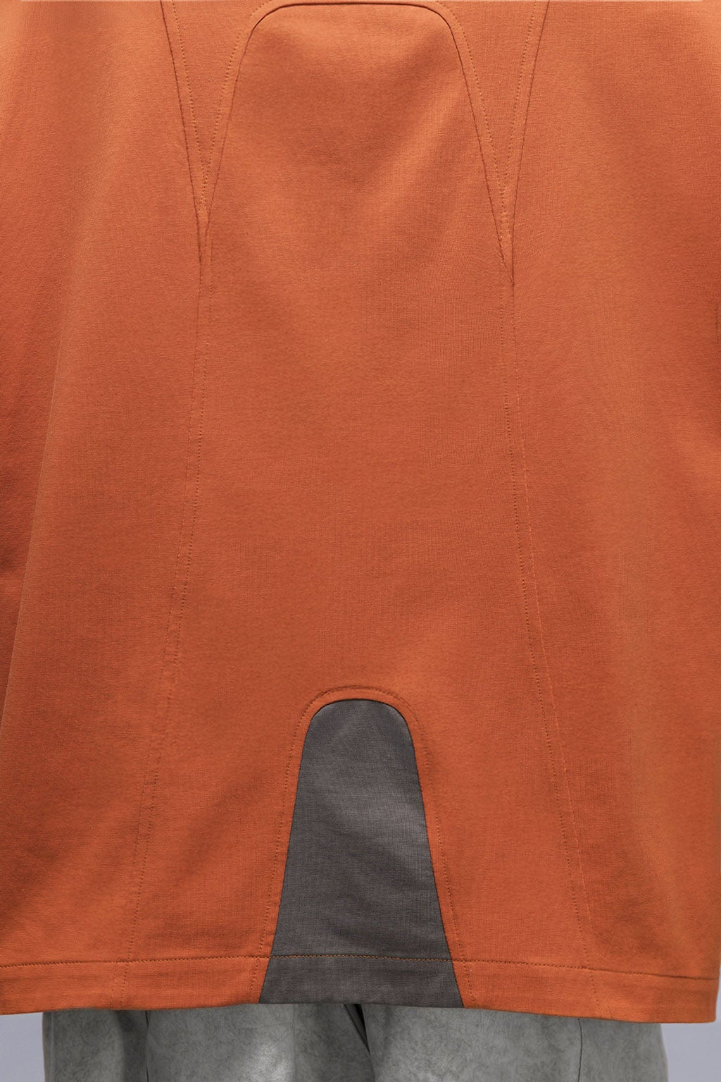 XIPHEVIL Curve Spliced Quick-Dry Sorona T-Shirt Orange