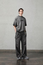 ORGANIC EMOTION Spray-Faded Ticket Graphic T-Shirt