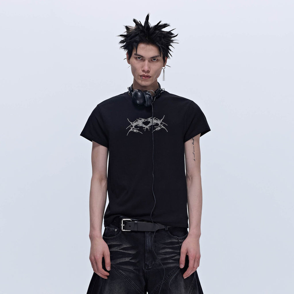 SAVAGEGROWTHWORLD Diamond Thorned Wings T-Shirt