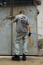 LUUUCAM A Mad Summer Night Dream Distressed Panel T-Shirt