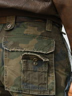 NEIGBORL Retro Multi-Pocket Camo Cargo Pants