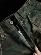 NEIGBORL Retro Multi-Pocket Camo Cargo Pants