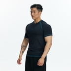 PUMPPLUS Contrast Piping Slim Quick-Dry Training Tee