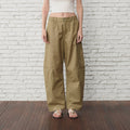ORGANIC EMOTION Curved-Seam Workwear Jeans