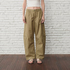 ORGANIC EMOTION Curved-Seam Workwear Jeans
