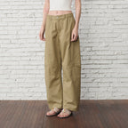 ORGANIC EMOTION Curved-Seam Workwear Jeans