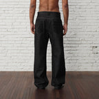 ORGANIC EMOTION Contrast-Paneled Workwear Jeans